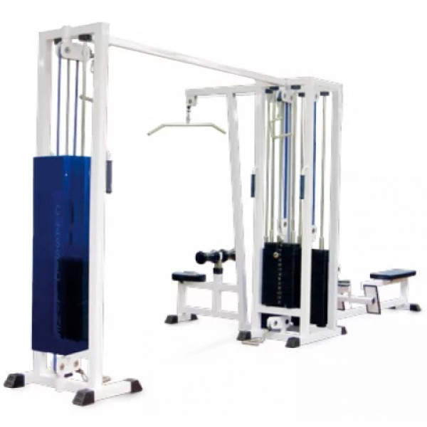 3-х позиционная станция с перекрестной тягой MB Barbell