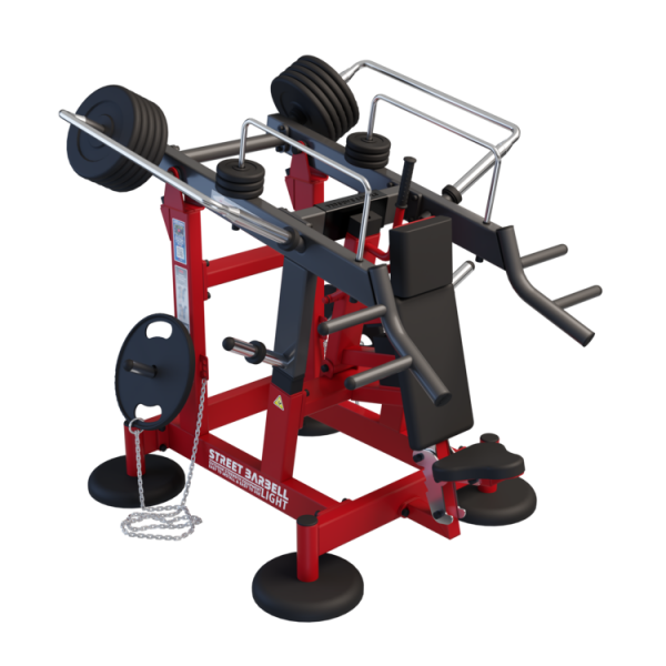 Вертикальный жим с легким стартом  MB Barbell