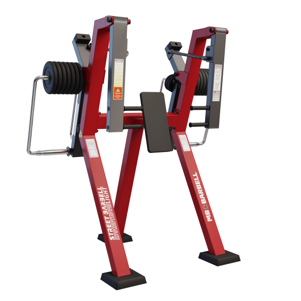 Жим от груди в положении стоя с изменяемой нагрузкой / Chest Press in Standing position MB Barbell