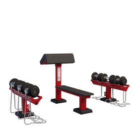 Гантельный ряд / Dumbbell set