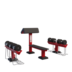 Гантельный ряд / Dumbbell set