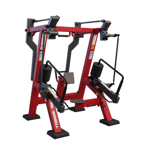 Тяга к поясу сидя с изменяемой нагрузкой MB Barbell