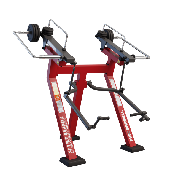 Бицепс в положении стоя с изменяемой нагрузкой / Biceps curl in Standing position MB Barbell