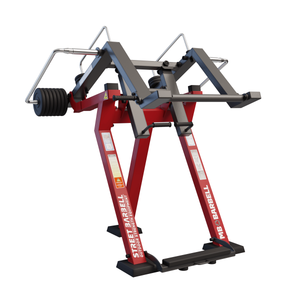 Приседание/голень с изменяемой нагрузкой / Squat in Standing position MB Barbell