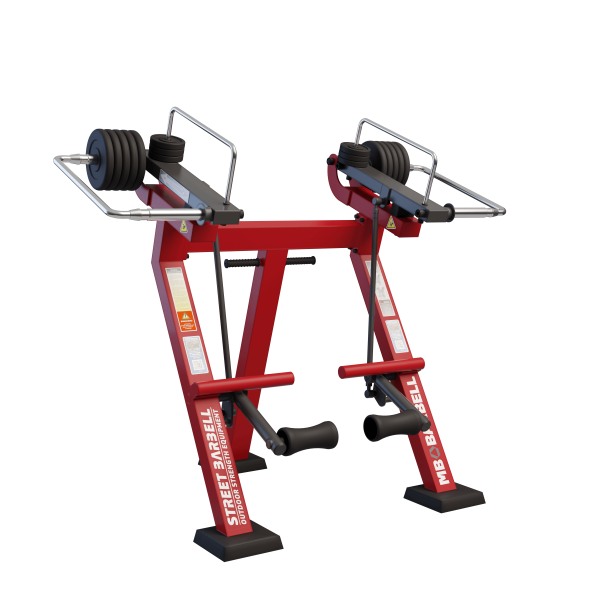 Разгибание ног в положении стоя с изменяемой нагрузкой / Legs extension in Standing position MB Barbell