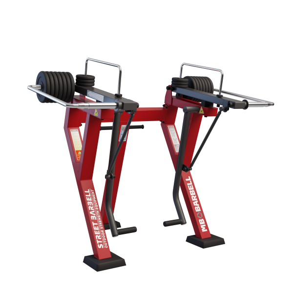 Отведение бедра в положении стоя с изменяемой нагрузкой / Gluteus radial in Standing position MB Barbell