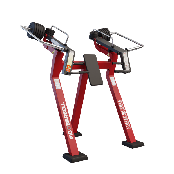 Жим вверх с конвергенцией в положении стоя с изменяемой нагрузкой / Converging Bench Press MB Barbell