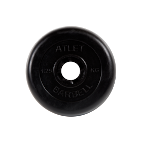 Диск обрезиненный Atlet, 1,25 кг.