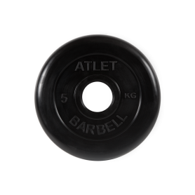 Диск обрезиненный Atlet, 5 кг.