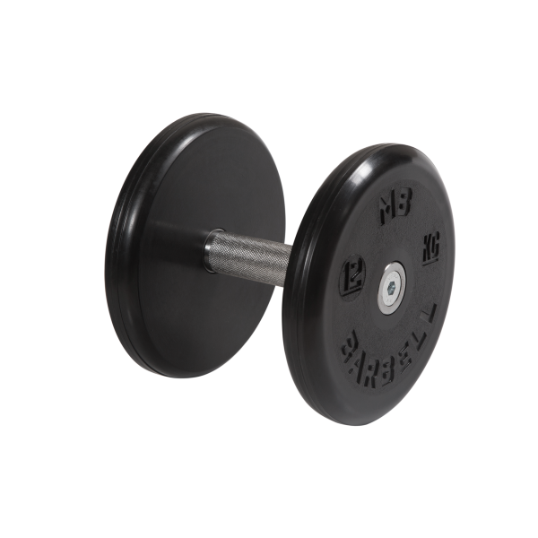 Гантель черная "Классик" 12 кг. MB Barbell