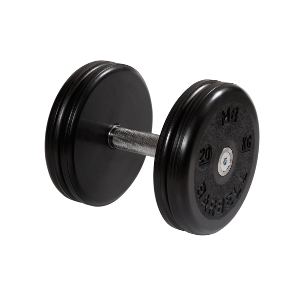 Гантель черная "Классик" 20кг. MB Barbell