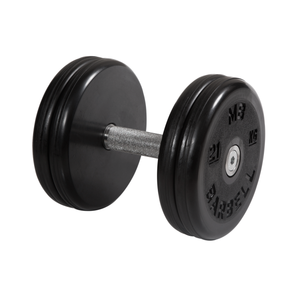 Гантель черная "Классик" 21 кг. MB Barbell