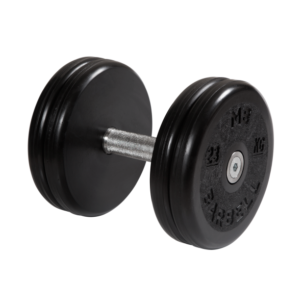 Гантель черная "Классик" 23 кг. MB Barbell