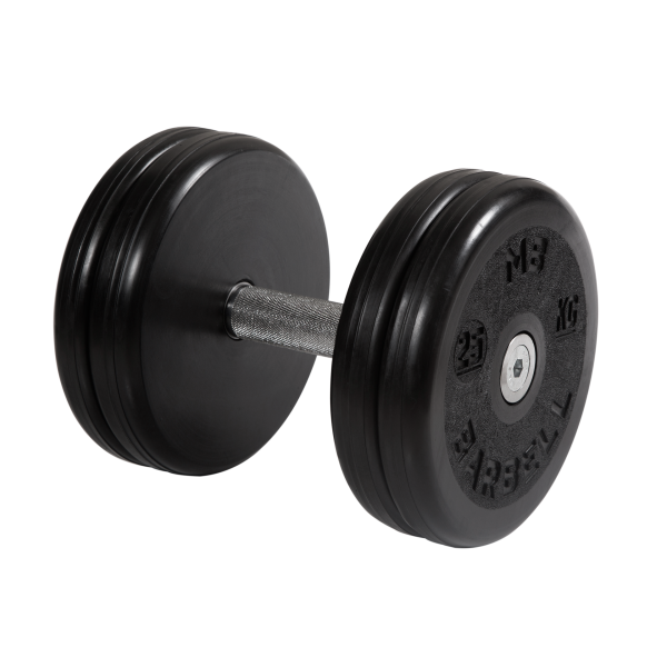Гантель черная "Классик" 25 кг. MB Barbell