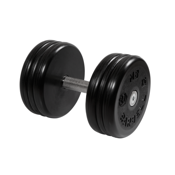 Гантель черная "Классик" 27 кг. MB Barbell