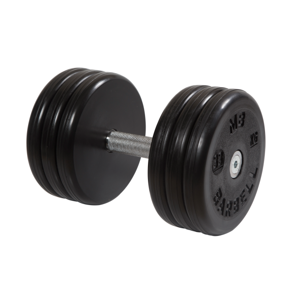Гантель черная "Классик" 33 кг. MB Barbell