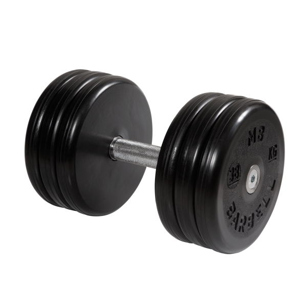 Гантель черная "Классик" 38 кг. MB Barbell