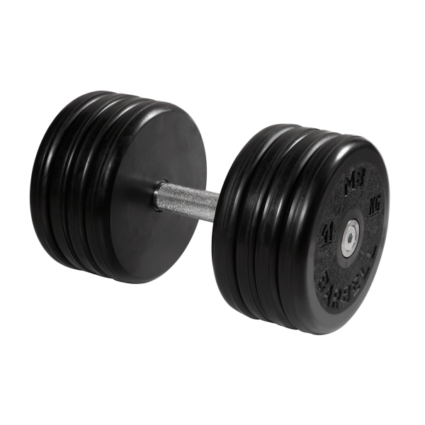 Гантель черная "Классик" 41 кг. MB Barbell
