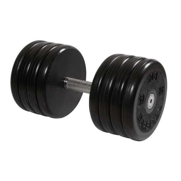 Гантель черная "Классик" 48 кг. MB Barbell