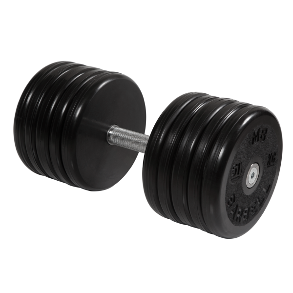 Гантель черная "Классик" 51 кг. MB Barbell
