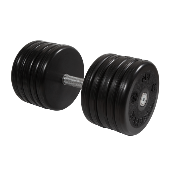 Гантель черная "Классик" 52 кг. MB Barbell
