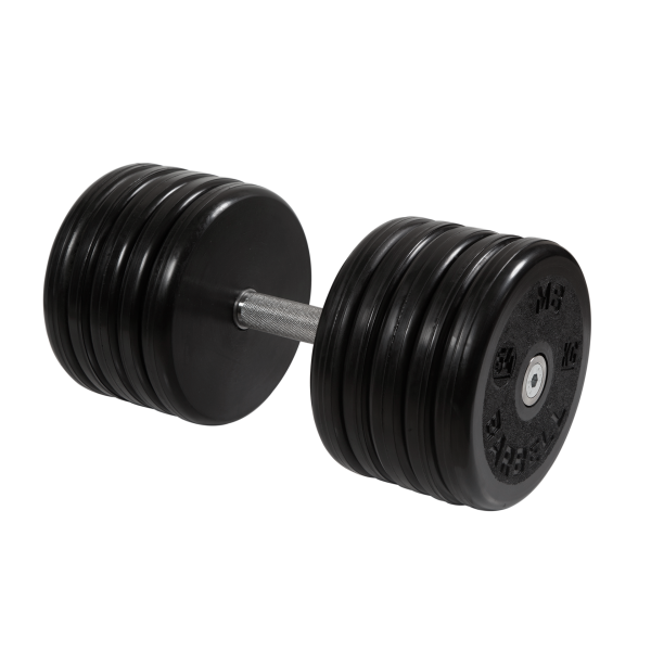 Гантель черная "Классик" 54 кг. MB Barbell