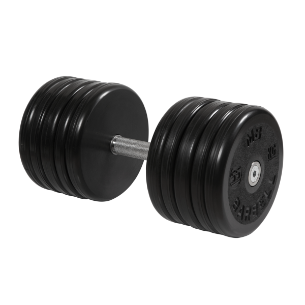 Гантель черная "Классик" 55 кг. MB Barbell