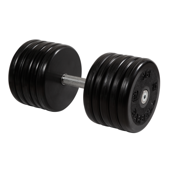 Гантель черная "Классик" 57 кг. MB Barbell