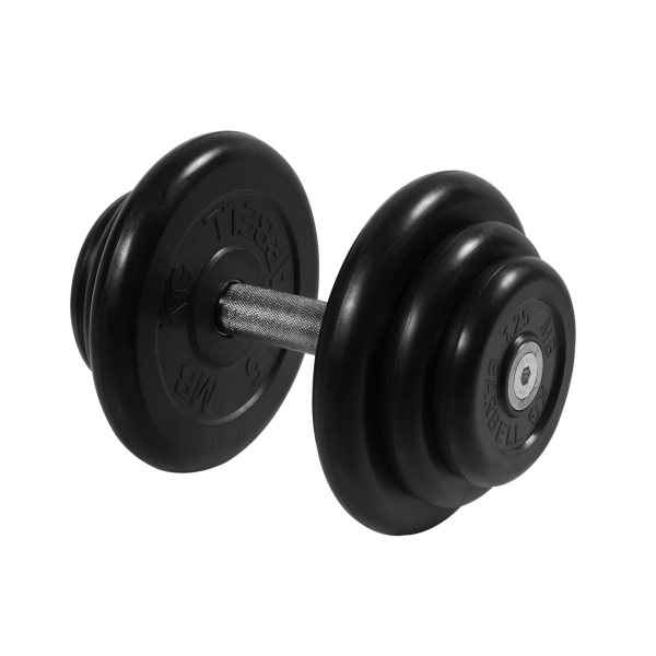 Гантель неразборная черная 18.5 кг MB Barbell