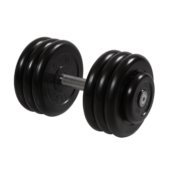 Гантель неразборная черная 33.5 кг MB Barbell