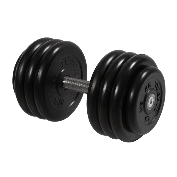 Гантель неразборная черная 36 кг MB Barbell