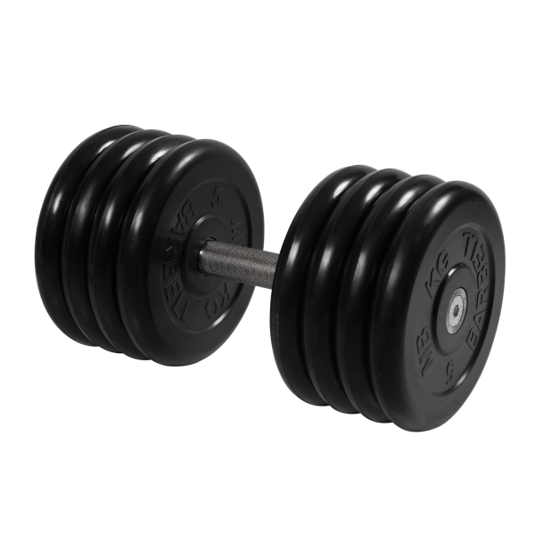 Гантель неразборная черная 41 кг MB Barbell