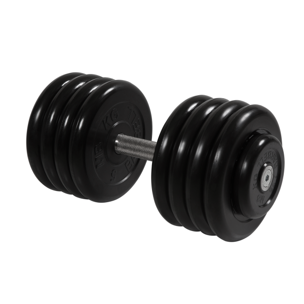 Гантель неразборная черная 43.5 кг MB Barbell