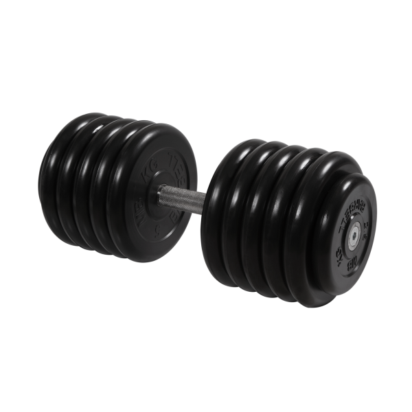 Гантель неразборная черная 56 кг MB Barbell