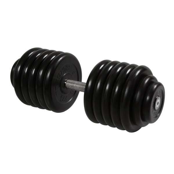 Гантель неразборная черная 58.5 кг MB Barbell