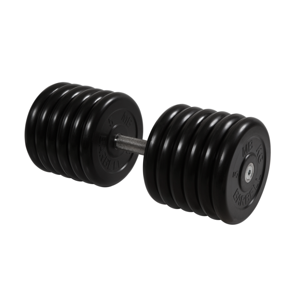 Гантель неразборная черная 61 кг MB Barbell