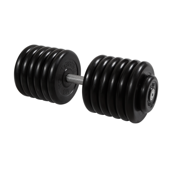 Гантель неразборная черная 63.5 кг MB Barbell