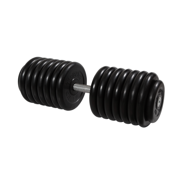 Гантель неразборная черная 76 кг MB Barbell