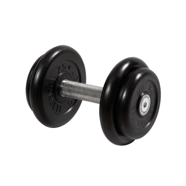 Гантель неразборная черная 8.5 кг MB Barbell