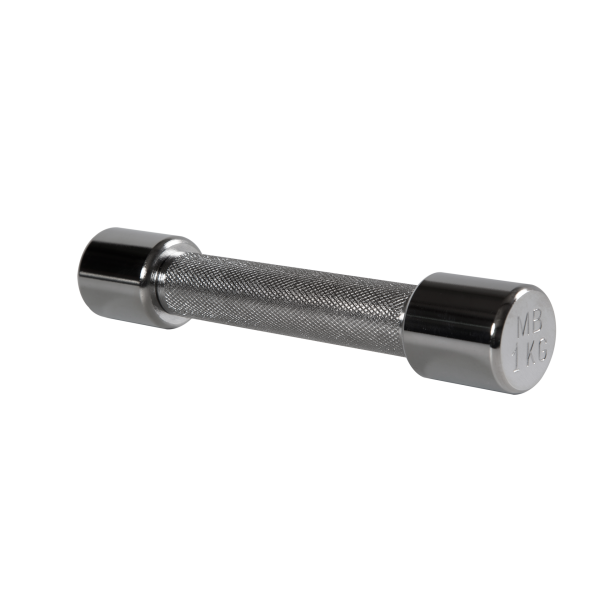 Гантель хромированная 1 кг MB Barbell