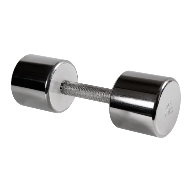 Гантель хромированная 10 кг MB Barbell