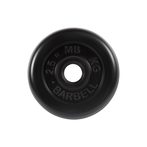 Диск обрезиненный "Стандарт" 2,5 кг MB Barbell