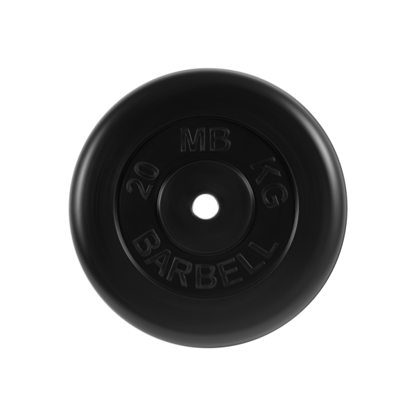 Диск обрезиненный "Стандарт" 20 кг MB Barbell