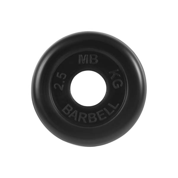 Диск обрезиненный "Стандарт" 2,5 кг MB Barbell