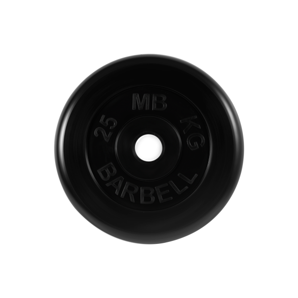 Диск обрезиненный "Стандарт" 25 кг MB Barbell