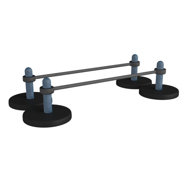 Брусья  низкие / Low level Parallel BarsМВ MB Barbell