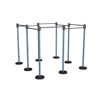 Четырехсторонний турник / Pull Up Bars Set