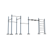 Рукоход-змейка, шведская стенка, четырехсторонний турник. MB Barbell фото 3