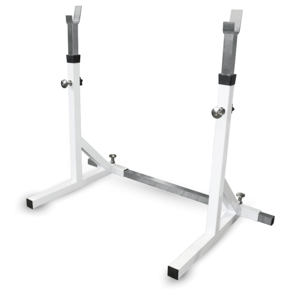 Стойка с двумя позициями для штанг (простая, нехромированная) MB Barbell